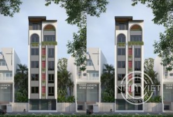 Mẫu Nhà Phố 6 Tầng Hiện Đại Mặt Tiền 8m Giải Pháp Vàng Đáp Ứng Cuộc Sống Hiện Đại